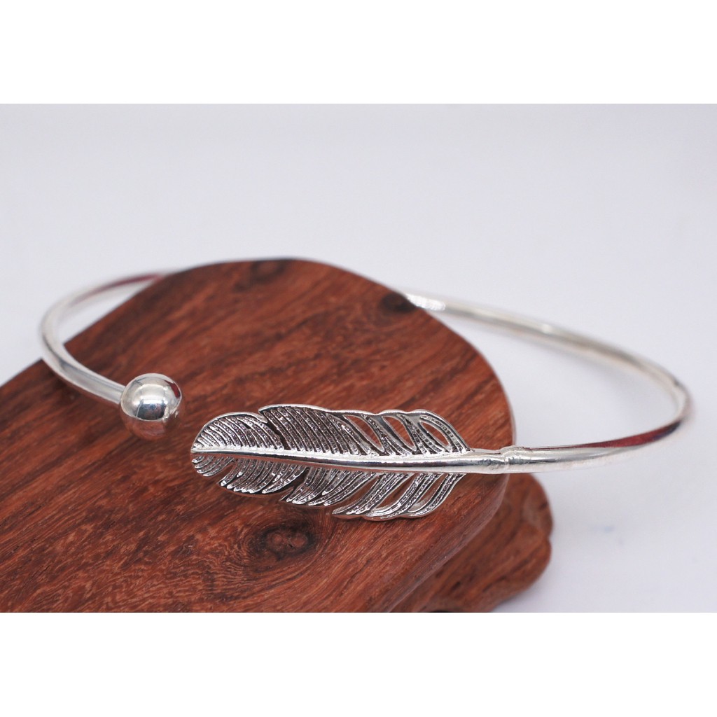 Vòng đeo tay bạc 925 phong cách Âu Mỹ thời trang cho nữ