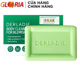 Xà Bông Giảm Mụn Lưng Và Cơ Thể Sau 7 Ngày Derladie Body Cleansing Bar For Blemish Skin 50g
