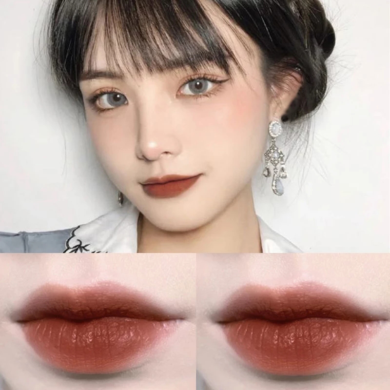 YK Son môi nhung mờ dưỡng ẩm lâu dài thiết kế hình chú vịt dễ thương