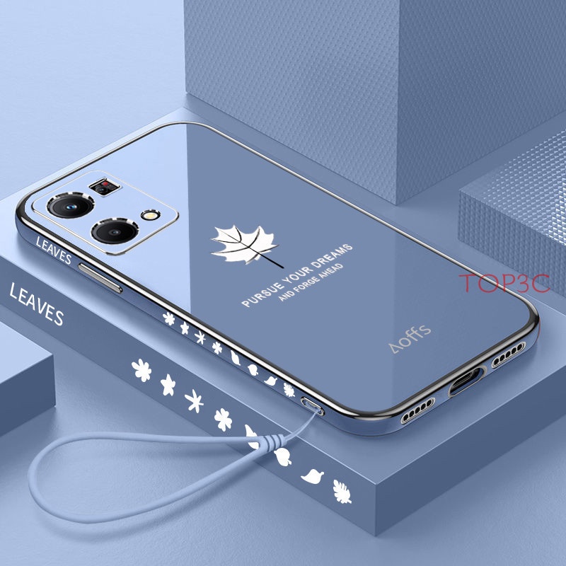Ốp Điện Thoại Hình Lá Phong Cho OPPO reno 10 A18 Reno 7 4G 6 4G 7Z 5G 6Z 5 4F 5F 4 4G 3 A91 2F OPPO Reno 7 4G