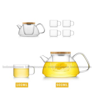 BỘ TRÀ THỦY TINH SAMADOYO (T92)