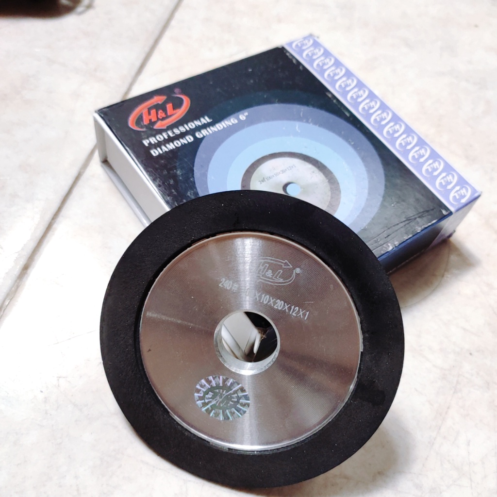 Đĩa mài lưỡi cưa 100mm HL cao cấp / Đĩa mài rửa lưỡi cưa hợp kim, đĩa mài hợp kim (SS2306)