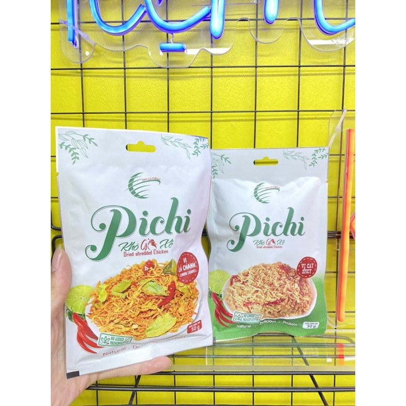 Khô gà xé Pichi gói 50g | BigBuy360 - bigbuy360.vn