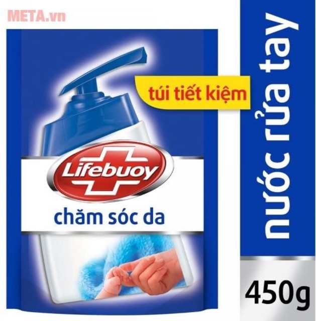 Nước rửa tay Lifebuoy Bảo vệ vượt trội 500G/180G