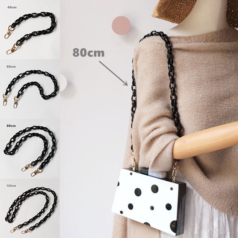 Túi xách Chuỗi acrylic Mix màu Túi chuỗi Phụ kiện Túi đeo vai