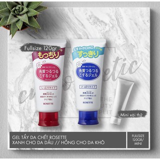 Tẩy da chết rosette peeling gel 120g