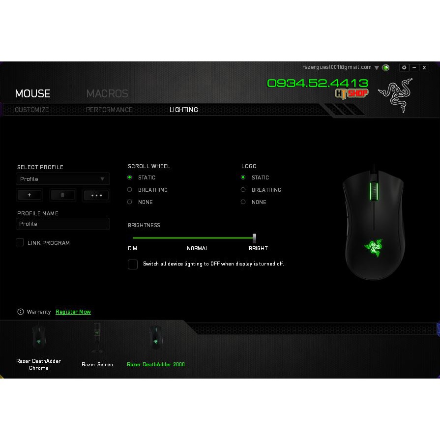 Chuột Razer DeathAdder 2000dpi mới nguyên seal | WebRaoVat - webraovat.net.vn