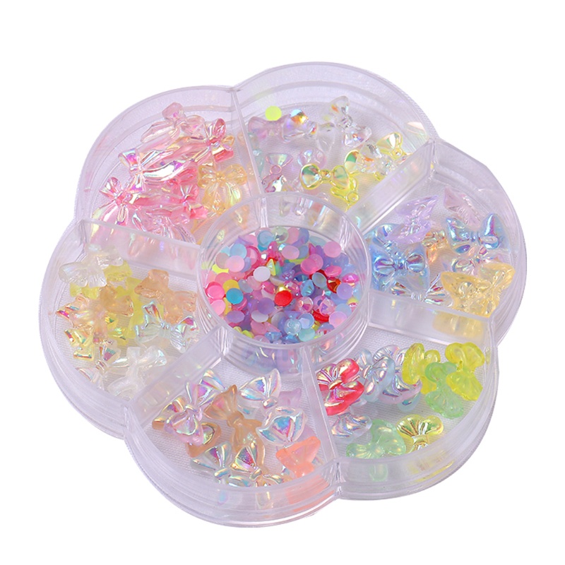 Phụ Kiện Trang Trí Móng Tay 3d Hình Nơ Xinh Xắn