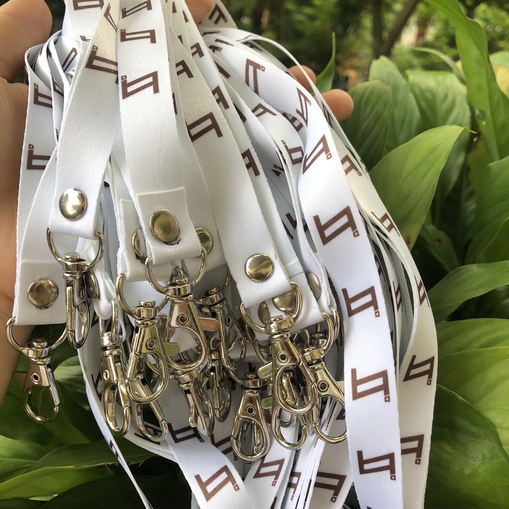 Dây đeo thẻ in ấn theo yêu cầu, nhận làm mẫu dây đeo thẻ giá rẻ cho học sinh, sinh viên, nhân viên văn phòng
