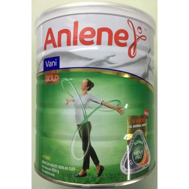 Sữa  Anlene gold dành cho người trên 40 tuổi 800g