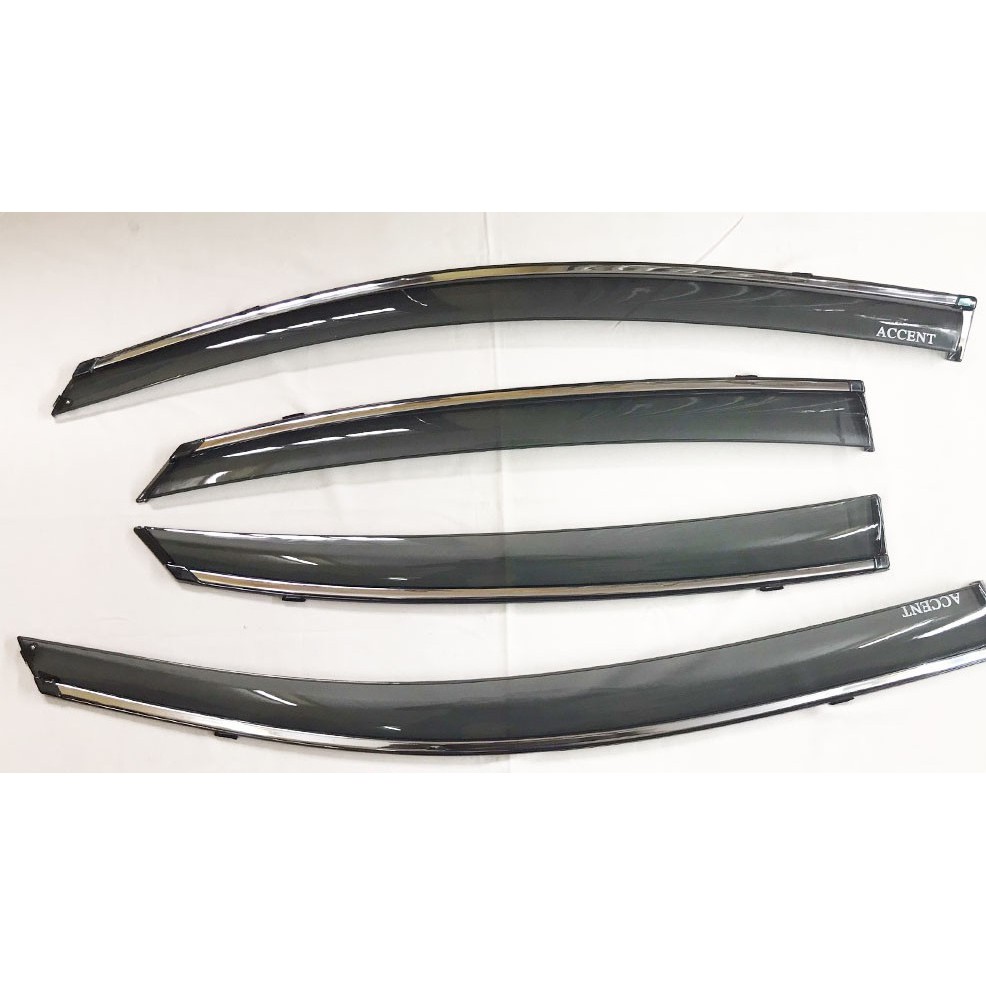 Vè mưa chỉ mạ Crom Accent 2018 - 2021