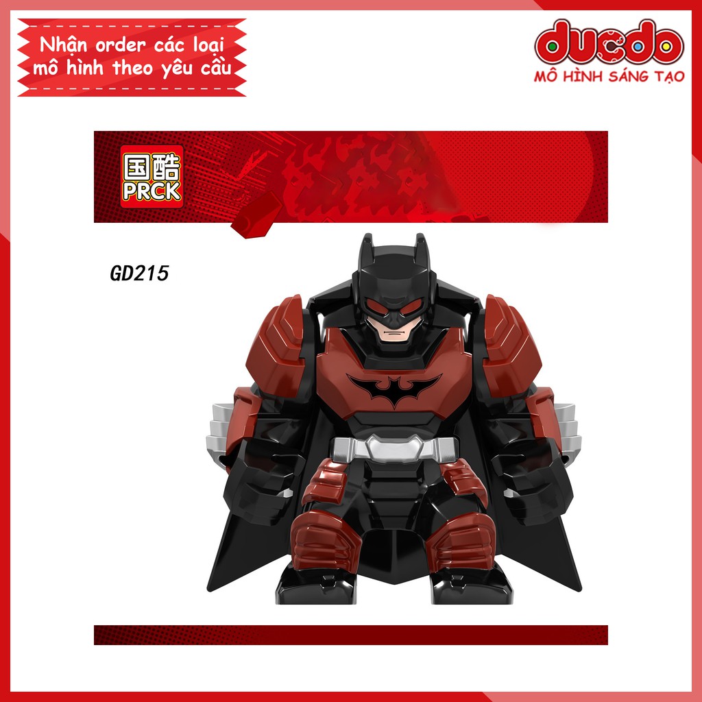 Bigfig siêu anh hùng Batman - Đồ chơi Lắp ghép Xếp hình Mini Minifigures Big Fig Iron Man GD201 215 217 222 LeLe