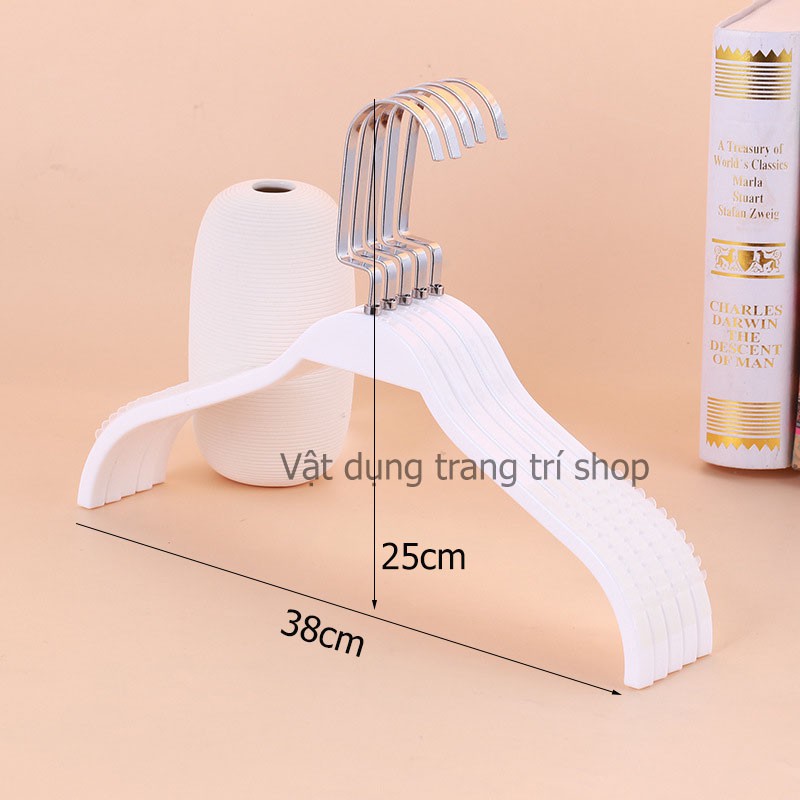 Móc nhựa vai đệm 38cm ( bộ 10 móc )