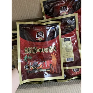 Kẹo dẻo hồng sâm Hàn Quốc Sobek (200gr)