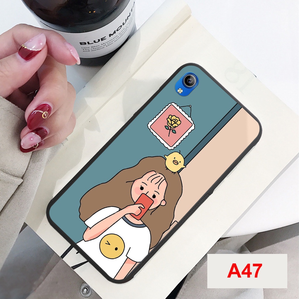 [FREESHIP] ỐP LƯNG VIVO Y91C -VIVO Y1S -VIVO Y93 MẪU EM BÉ GÁI SIÊU CUTE-IN HÌNH ĐÔI