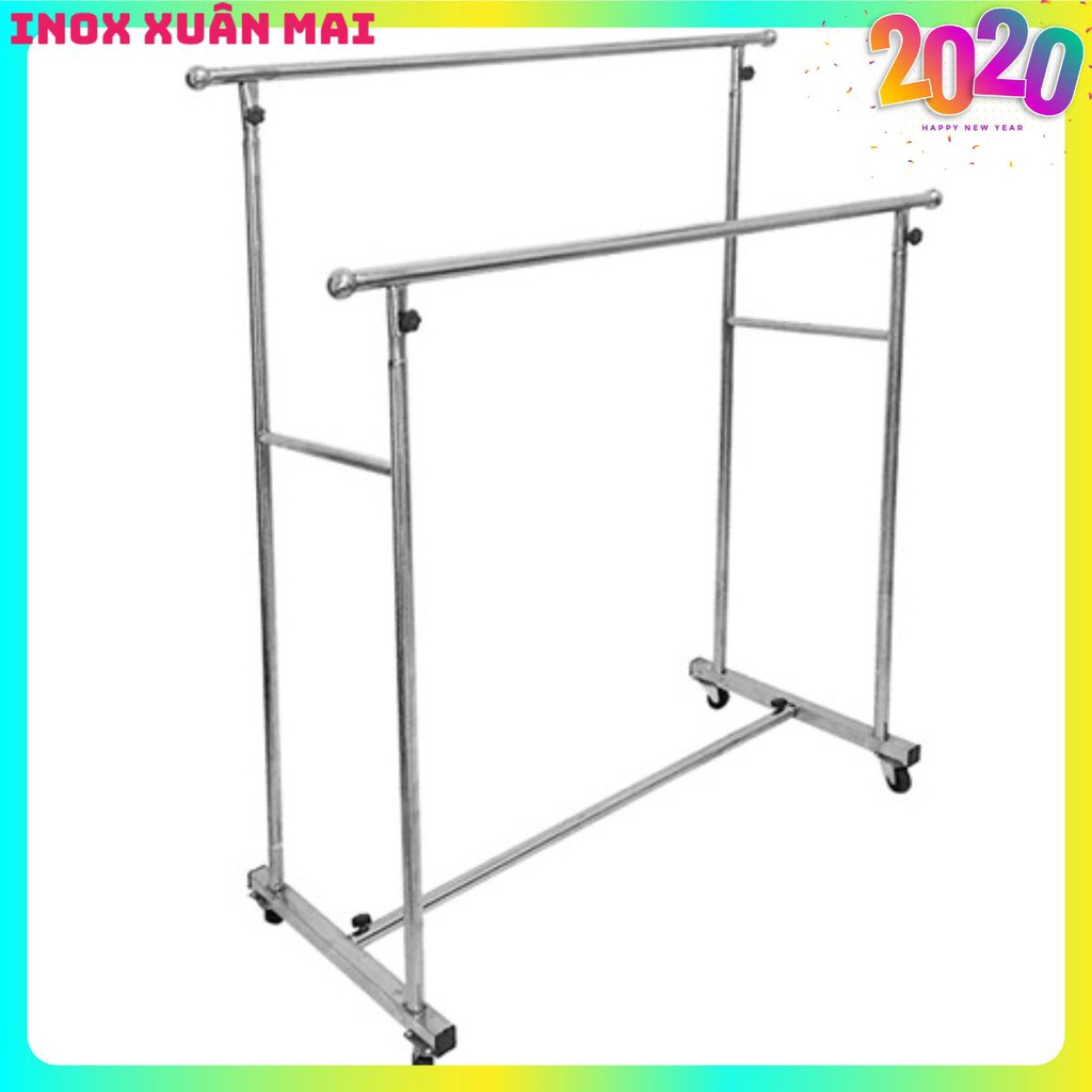 Giàn Sào Phơi Đồ Inox Đơn Chân Vuông Siêu Bền