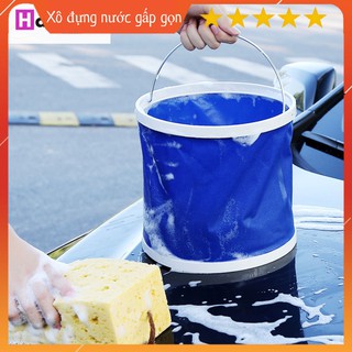 Xô đựng nước gấp gọn đa năng chuyên dụng rửa xe cao cấp