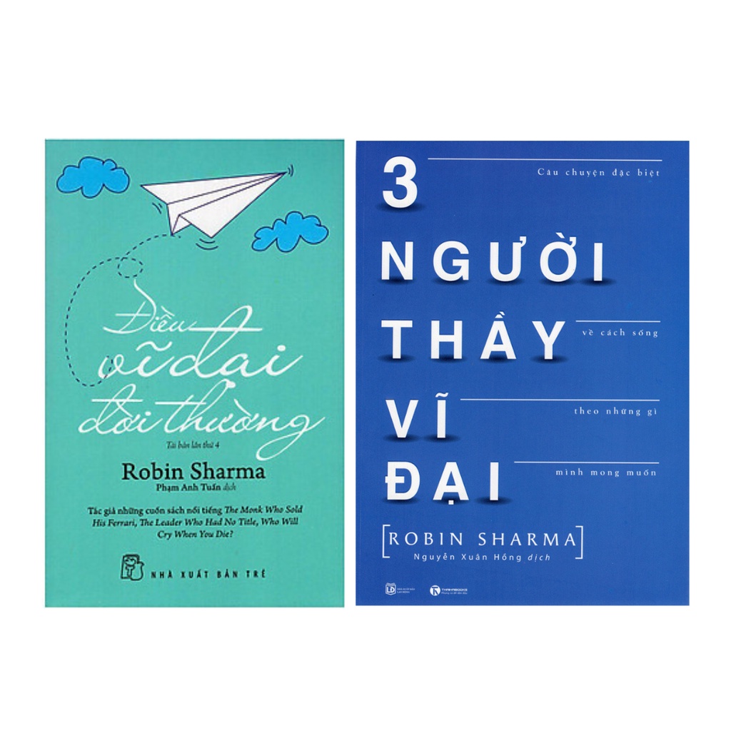 Sách Combo 2 cuốn: Điều Vĩ Đại Đời Thường  + Ba Người Thầy Vĩ Đại