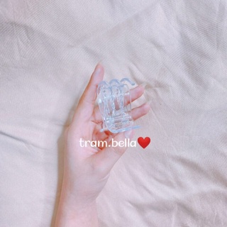 Kẹp tóc càng cua trơn bóng