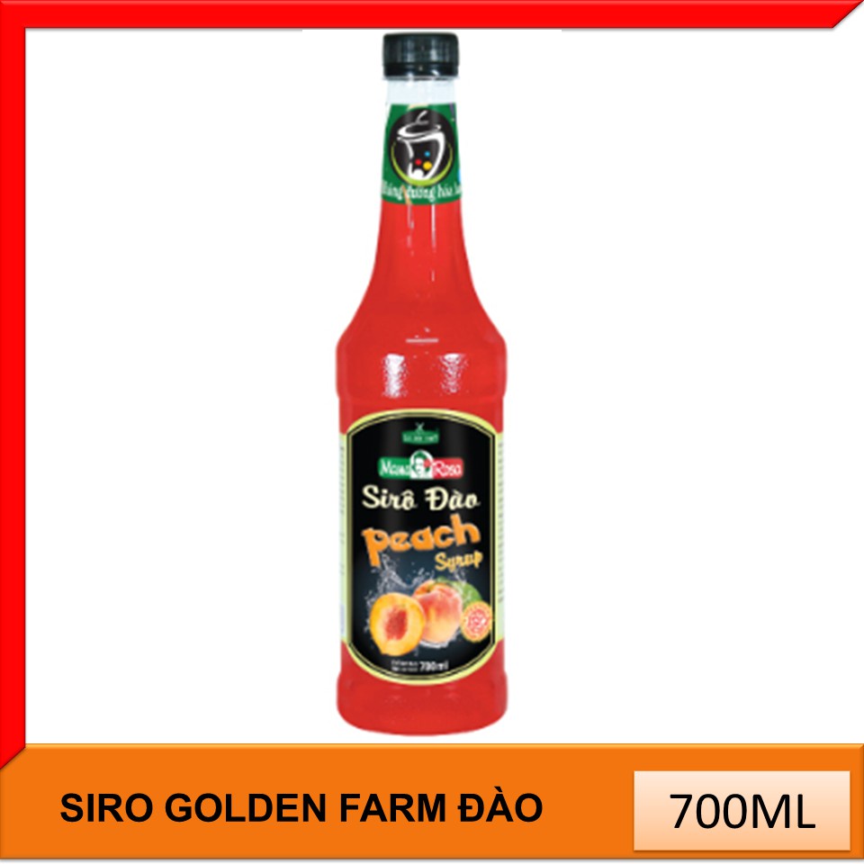Siro Golden Farm 700ml các vị (mẫu mới Mama Rosa)