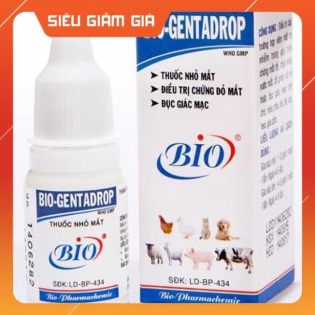 Nhỏ mắt cho chó mèo Bio