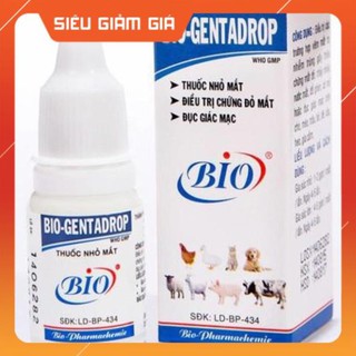 Nhỏ mắt cho chó mèo Bio