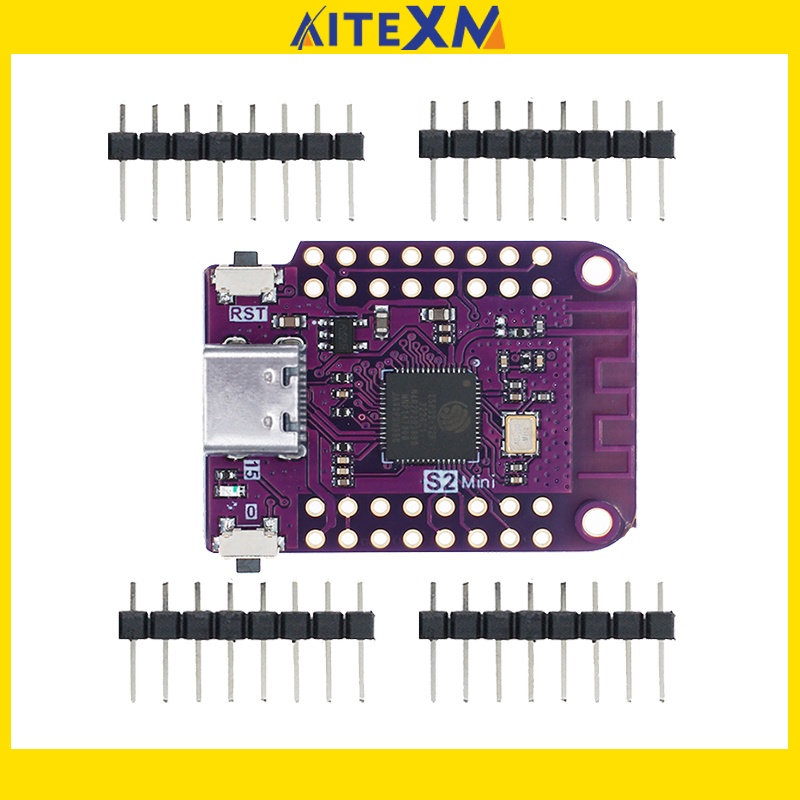 Bảng MạCh ESP32 S2 Mini V1.0.0 - LOLIN WIFI IOT ESP32-S2FN4R2 ESP32-S2 4MB FLASH 2MB PSRAM MicroPython Arduino