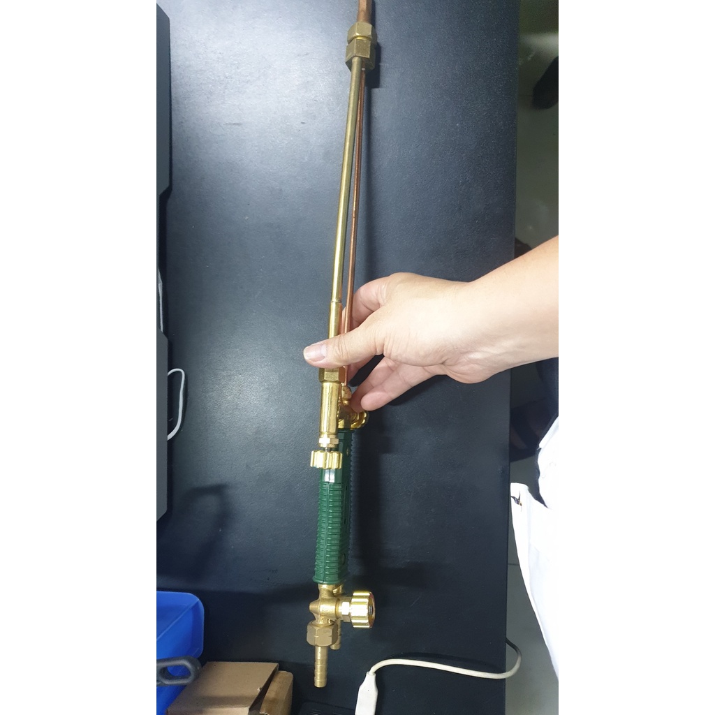 Bộ tay mỏ cắt hàn hơi oxy gas loại mỏ thẳng và cong
