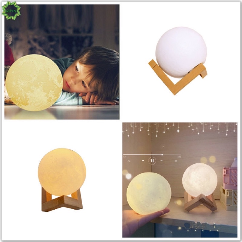 Đèn ngủ mặt trăng 3D để bàn
