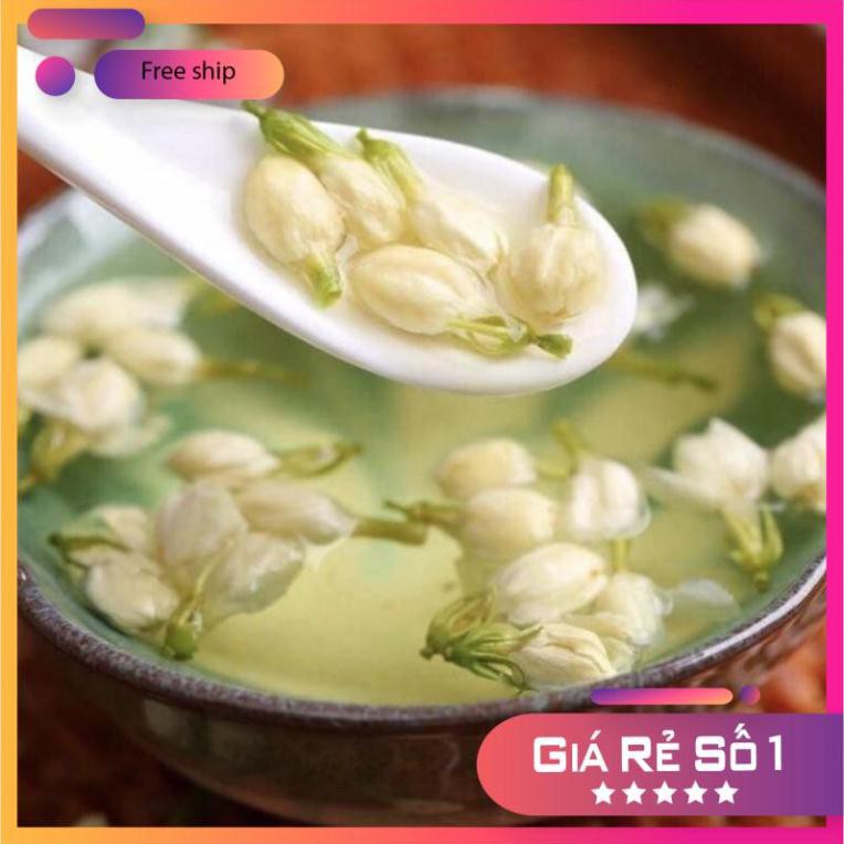 Trà nụ hoa nhài (nụ hoa lài) 200g khô thơm-Dược Liệu Quý