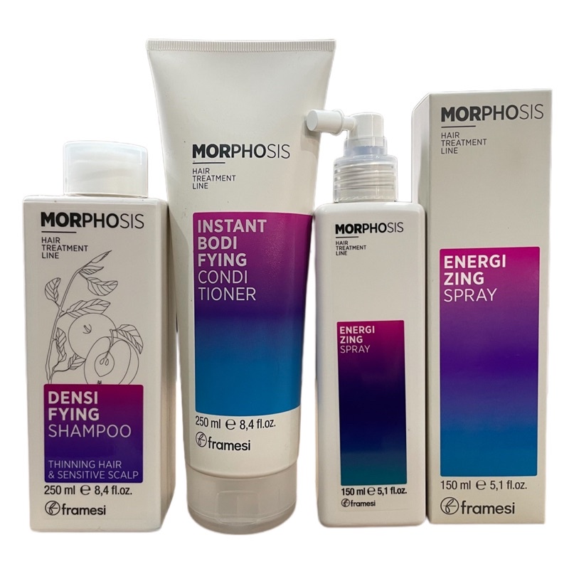 Xịt dưỡng chăm sóc tóc rụng và kích thích mọc tóc Framesi Morphosis Energizing Spray 150ml