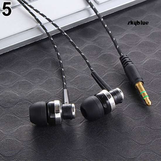 [SK]Earphone In-ear Bass Stereo 3.5mm Wired Headphone for iPhone