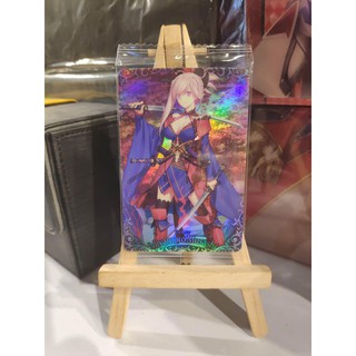 Thẻ bài bánh xốp Fate Grand Order FGO Miyamoto Musashi SP - Super Rare - Tặng bọc bài nhựa bảo quản