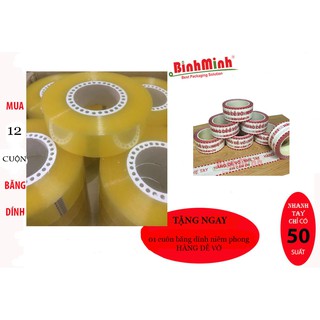 [TẶNG QUÀ THEO CT TRÊN ẢNH] Combo 6 cuộn BĂNG DÍNH 1Kg/cuộn(lõi lỗ y hình) GIÁ SỈ CỰC TỐT