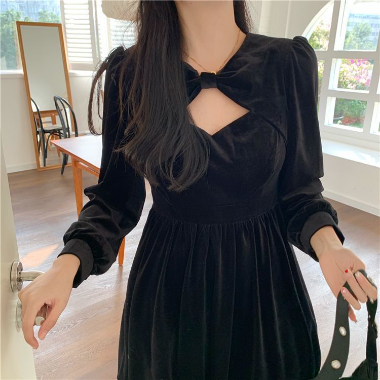 Đầm Ngắn Tay Xinh Xắn Cổ Điển Kiểu Pháp Dành Cho Nữ | BigBuy360 - bigbuy360.vn