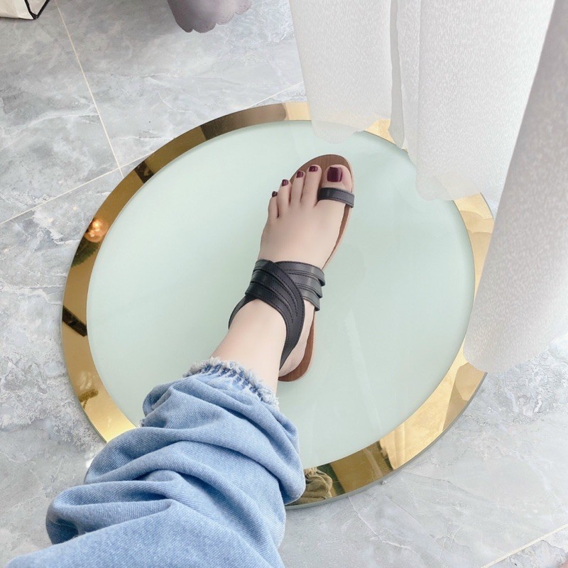 GIÀY SANDAL XỎ NGÓN QUAI ÔM CỔ CHÂN