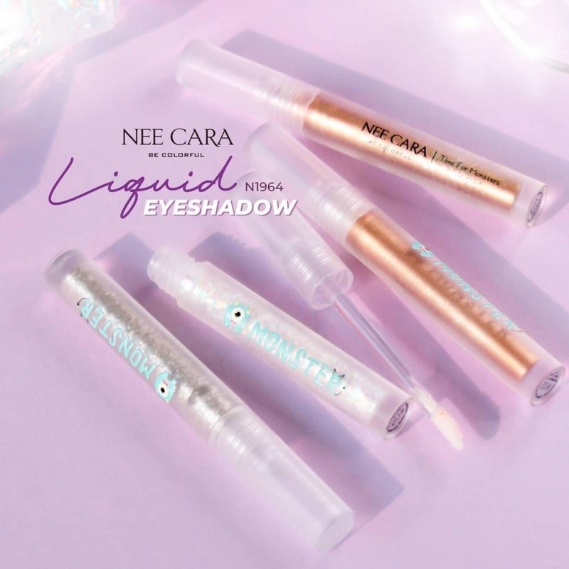 Nhũ mắt kim tuyến Nee Cara, highlight bắt sáng bền màu chống nước N1964