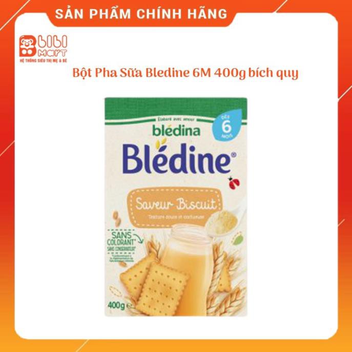 Bột pha sữa Bledina Pháp vị bích quy – 400g (6m) 💟💟 FREESHIP 💟💟 hương vị thơm ngon, cung cấp dưỡng chất cho bé.