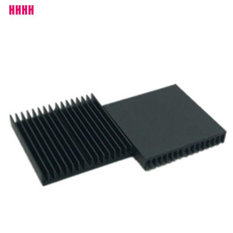 Tấm tản nhiệt bằng nhôm màu đen 60x60 x 10mm cho bo mạch chủ chất lượng cao