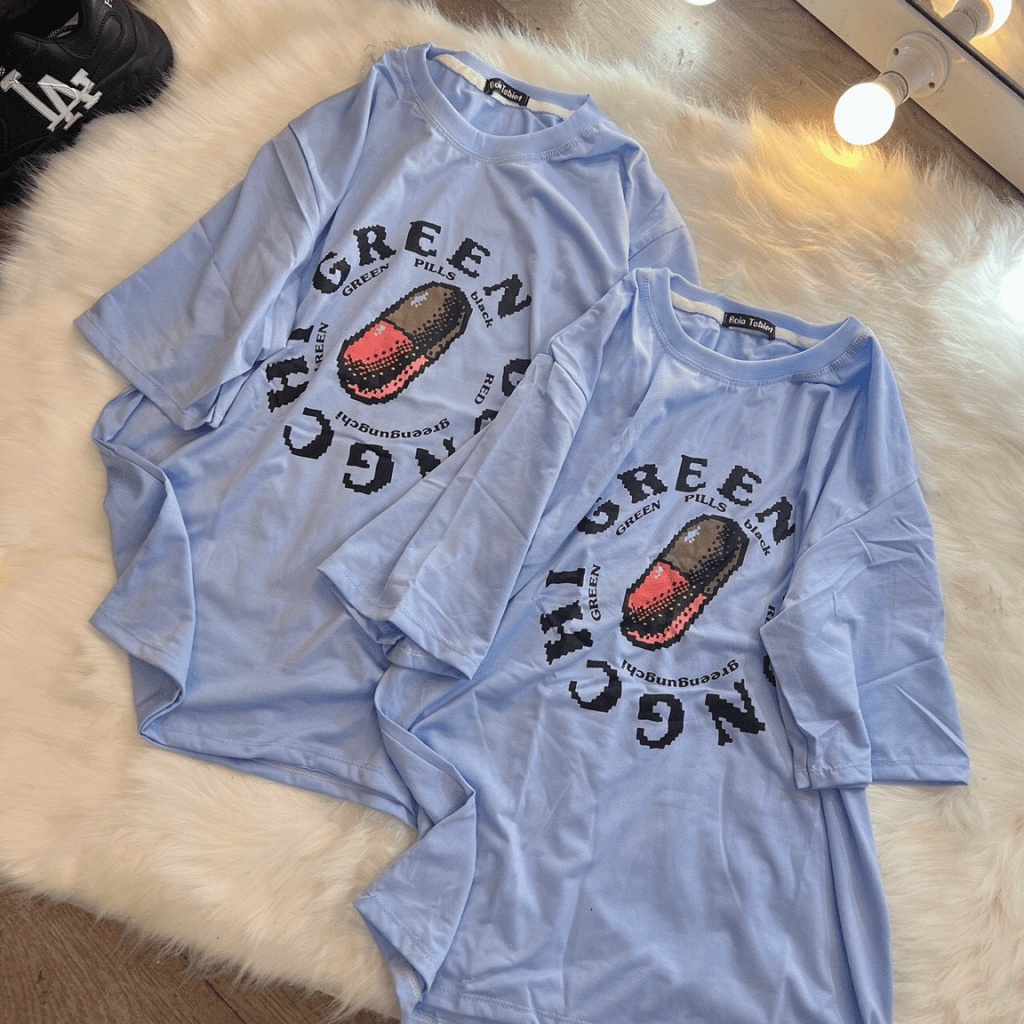 (HCM) Áo thun cotton tay lỡ fom rộng thời trang genz , hàn quốc y hình xinh xắn 2022 KME STORE