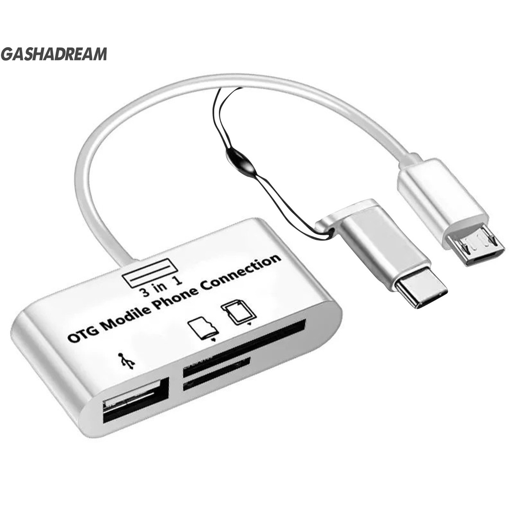 Đầu Đọc Thẻ Nhớ Micro-SD / TF OTG Hiệu Suất Cao Cho Macbook