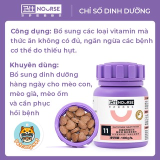 Vitamin Dinh Dưỡng Nourse Cho Mèo