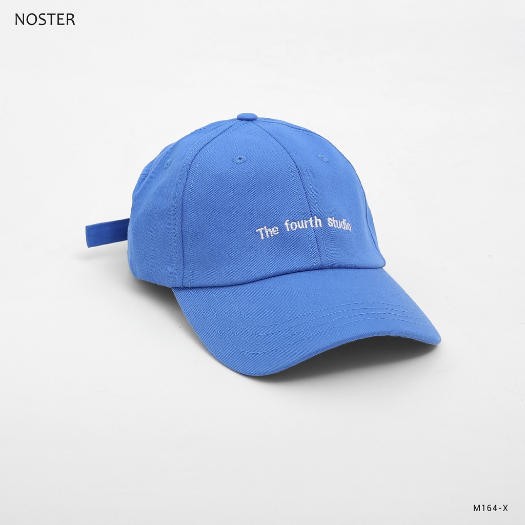 Mũ lưỡi chai, mũ cáp, hoạ tiết chữ thêu The fourth studio - NOSTER M164