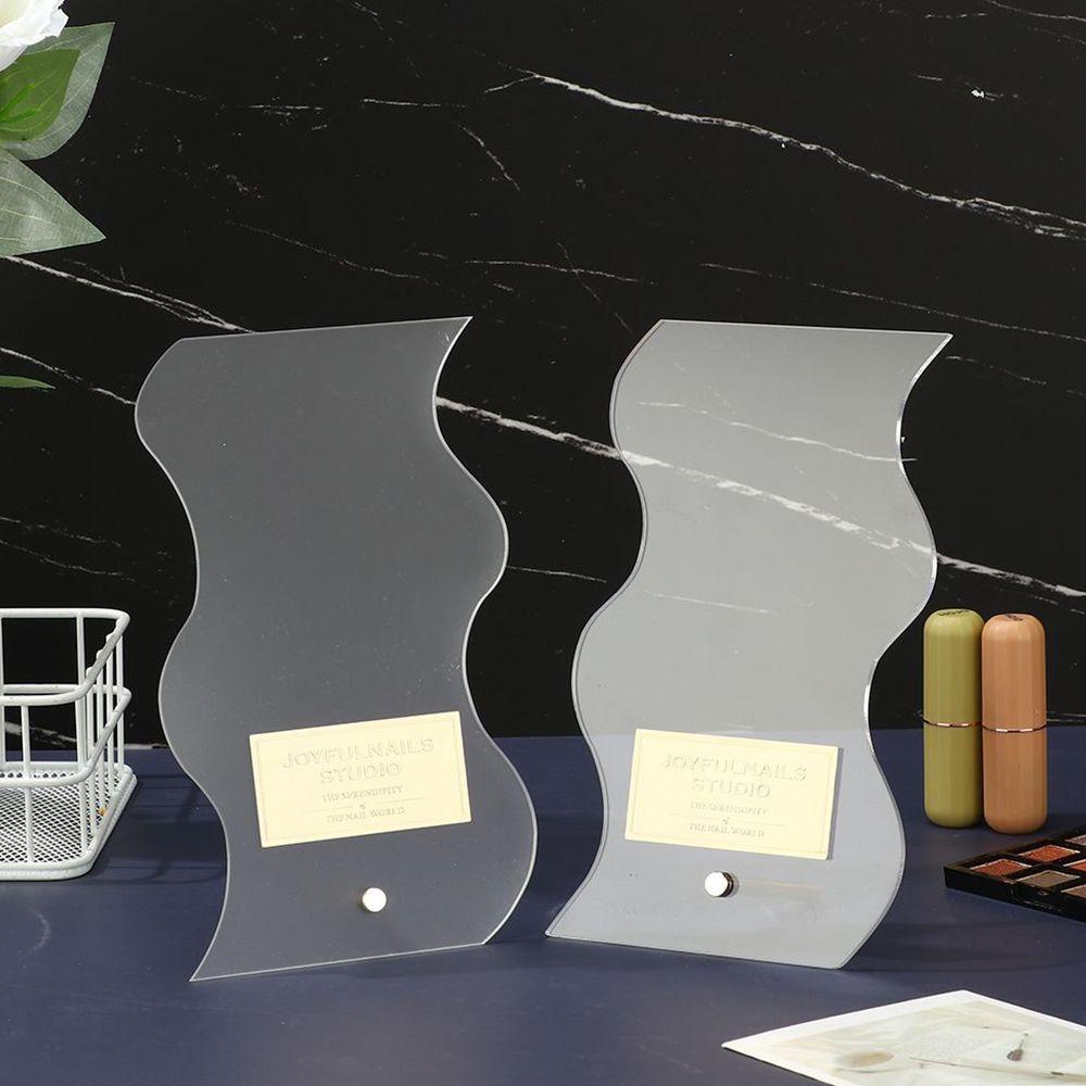 Kệ Trưng Bày Móng Tay Siêu Nhẹ Chuyên Nghiệp Mờ / Matte ​ Bảng Trưng Bày Móng Tay Bằng Acrylic Trong Suốt