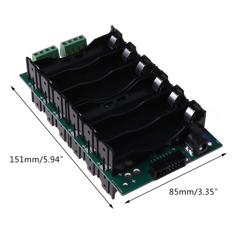 Giá Đỡ Pin Năng Lượng Mặt Trời PCB 24V 6S 18650 BMS Li-ion DIY