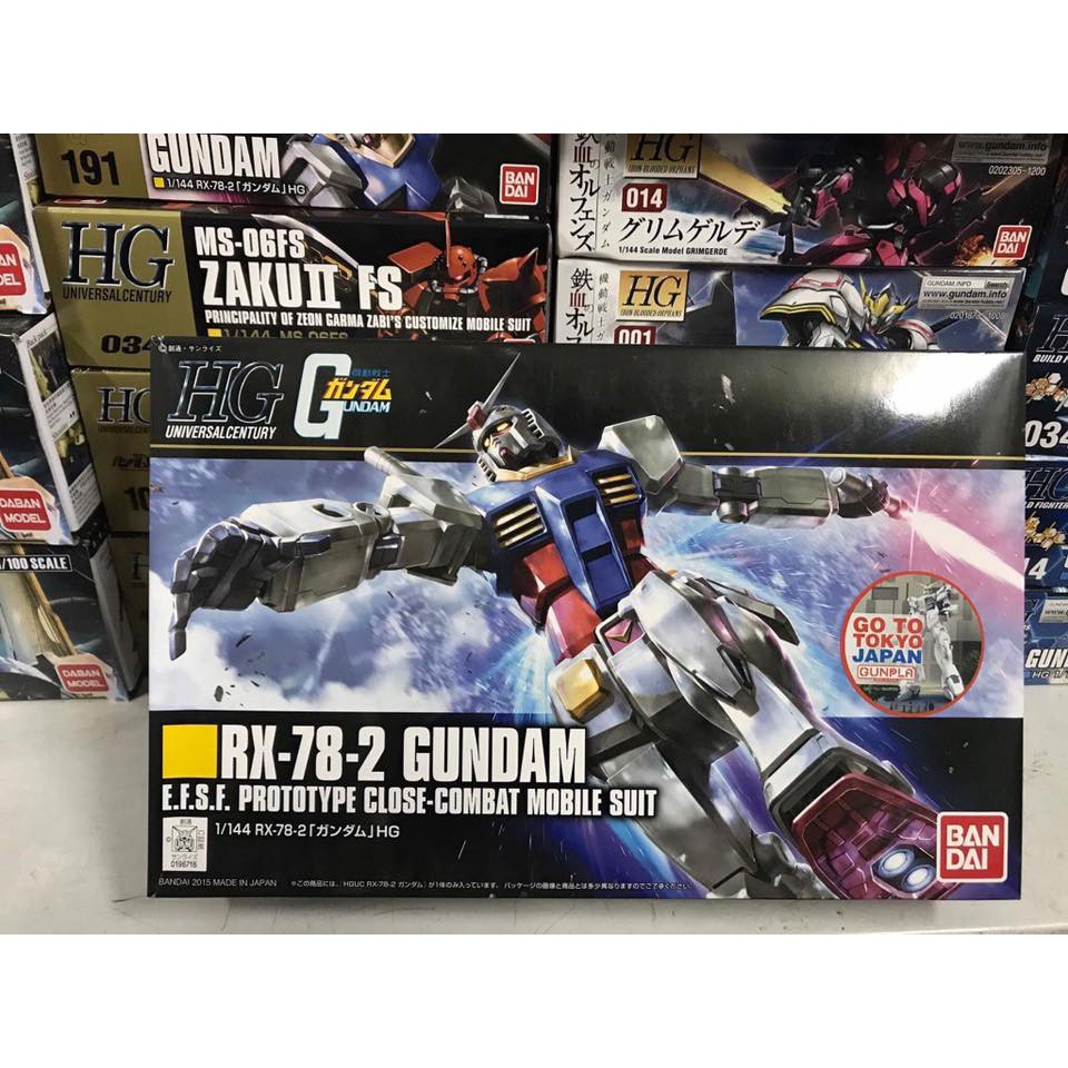 MÔ HÌNH GUNDAM HGUC RX-78-2