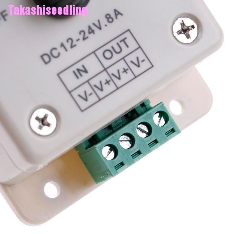 Công tắc cảm biến đèn led 12v-24v 8a Pir