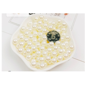 HẠT NHỰA NGỌC TRAI KHÔNG LỖ XÂU - Phụ kiện may, trang trí, mix đồ thủ công, design, chụp ảnh.