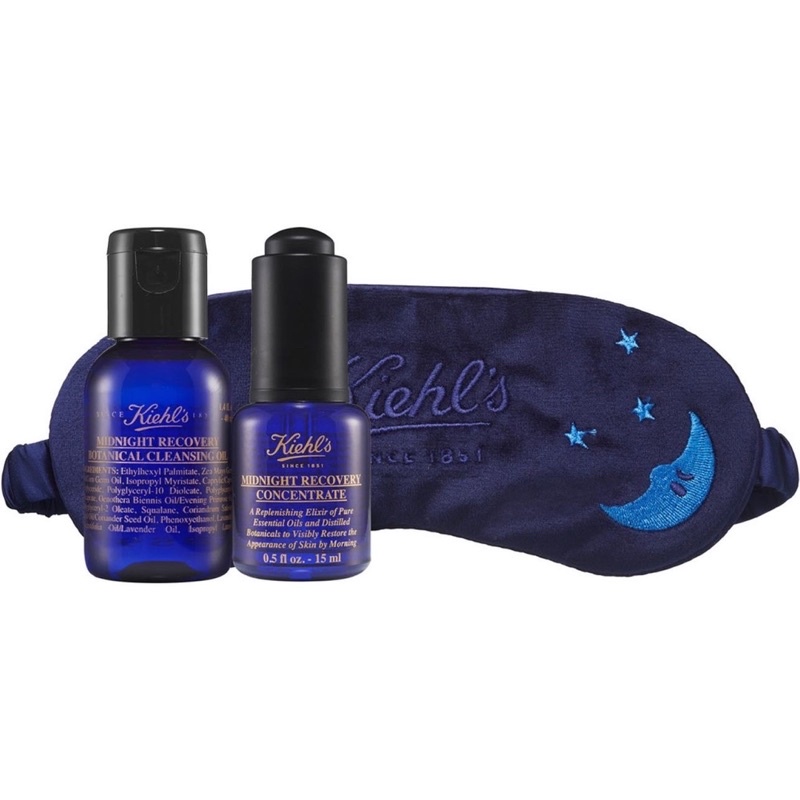 Set 2 món dưỡng Kiehls Midnight