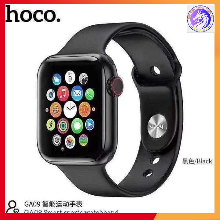 Đồng Hồ Thông Minh Hoco GA09 Bluetooth Chống nước, Hỗ Trợ Nghe Gọi Trực Tiếp, Theo Dõi Sức Khỏe, Thể Thao...BH 1 Năm